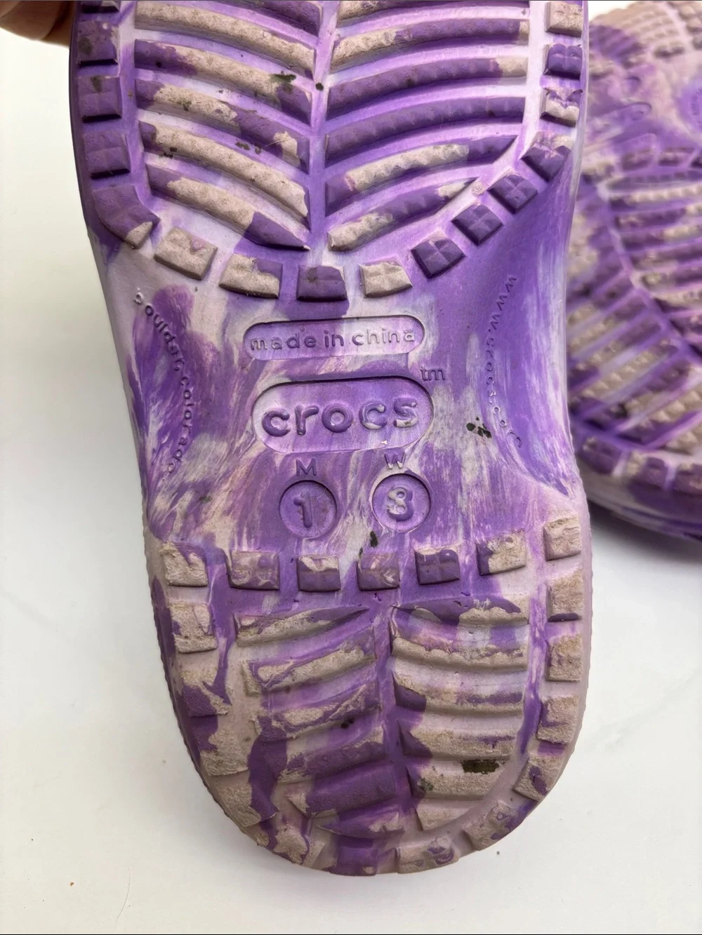 Crocs sandals, SZ 3 for little girl